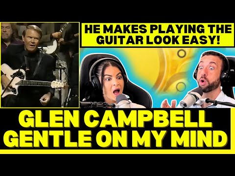 HE CAPTURED THAT AUDIENCE! First Time Reaction To Glen Campbell - Gentle On My Mind!