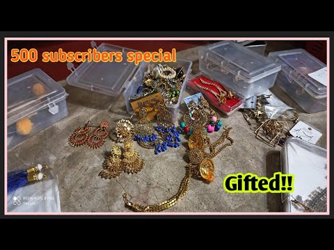 My  earring collection! Gifted!! 500 subscribe special.