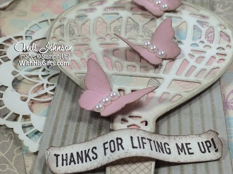 Craft With Me: Lift Me Up Shabby Chic Card