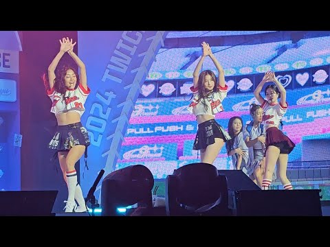 [FANCAM] 241020 트와이스 TWICE 9th Anniversary Fanmeeting HOME 9ROUND "Push and Pull" Sana Jihyo Dahyun