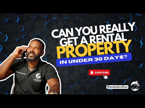 Get a Rental Property in 30 Days or Less | Tax Deed Wolf