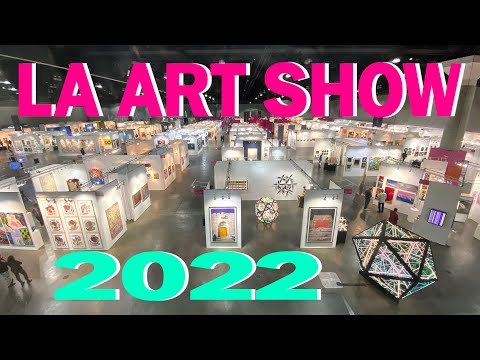 LA ART SHOW 2022 Walk Around POV 4K