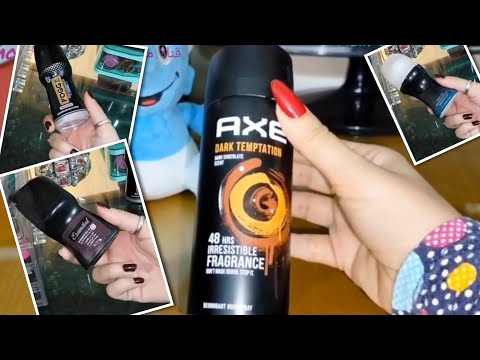 ريفيو مزيلات العرق الرجالي💦ايه الأفضل🤔AXE اكس💥FOGG فوج💥AVON افون💥MY WAY ماي واي