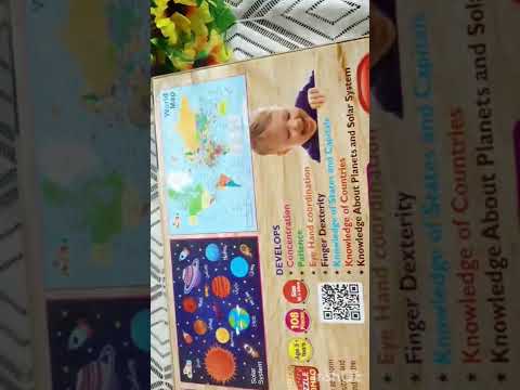 Puzzle game | Solar system 🌌 ,  world 🗺 , India 🇮🇳| Mommy planet 💜