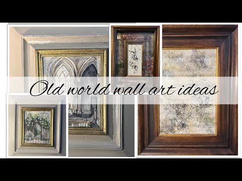 TRANSFORMING THRIFTED FRAMES: FRENCH COUNTRY WALL ART IDEAS & DIY BOTANICAL PRINTS