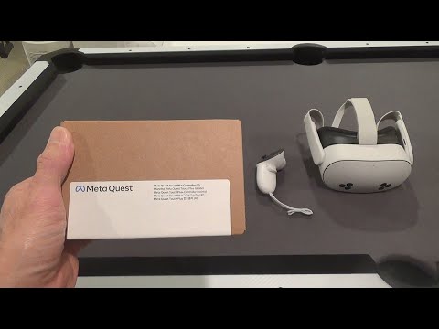 META QUEST 3S RIGHT CONTROLLER UNBOXING AND HOW TO SET UP PAIR NEW CONTROLLER TUTORIAL VR HEADSET