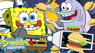 Every Krusty Krab Moment in NEW SpongeBob Episodes 🍔 | 30 Minute Compilation | @SpongeBobOfficial