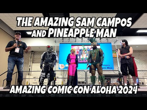 The Amazing Sam Campos and Pineapple Man at Amazing Comic Con Aloha | Jimmy Jay | Sunday