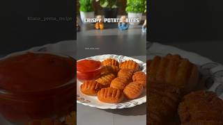 Crispy Potato Bites recipe #shorts #snacks #potato #viral