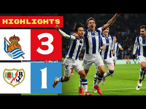 Real Sociedad - Rayo Vallecano | 3-1 | Highlights | Copa del Rey 2024-25 | Sociedad Rayo Vallecano