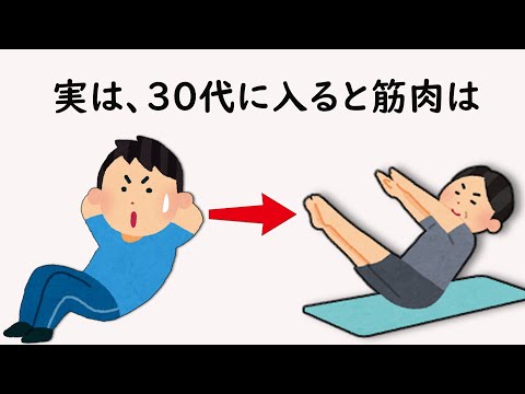 【絶対知っとけ】きっと役に立つ筋トレの雑学4