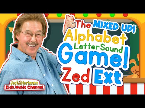 All Mixed Up! | The Alphabet Letter Sound Game! | Zed | Extended | Jack Hartmann