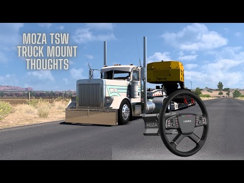 MOZA WHEEL | ONE WEEK + USAGE | American Truck Simulator