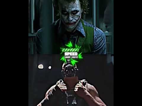 The Joker vs Bane #edit #viral #facts #thedarkknight #thejoker #bane #heathledger #tomhardy