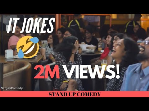 IT Industry Jokes | English stand up comedy by Sanjay Manaktala