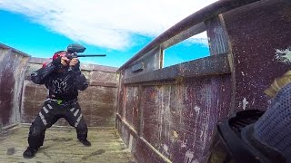 Intense Paintball Match