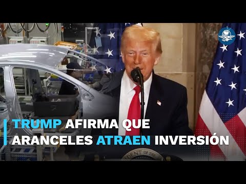 Presume Trump que le quitó plantas automotrices a México