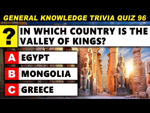 Test Your Trivia IQ - Is Your Brain Filled With Cobwebs? | Ultimate Trivia Quiz Round 96