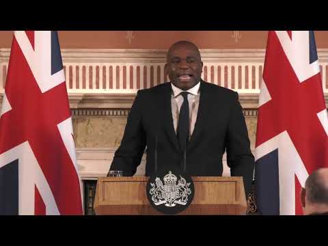 WATCH LIVE: David Lammy's speech on the future of UK foreign policy