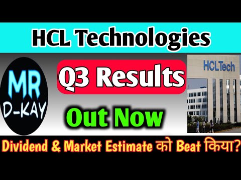 HCL Tech Q3 Results 2025 | hcl tech share news today | hcl tech share | hcl share latest news