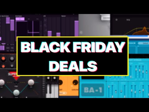 Black Friday Music Production Apps