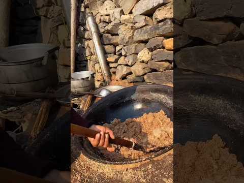 Traditional oil extraction #food  #shorts