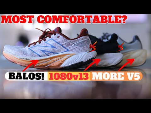 Which is Most Comfortable? New Balance Fresh Foam X Sneaker Comparison! 1080v13 vs Balos vs More v5