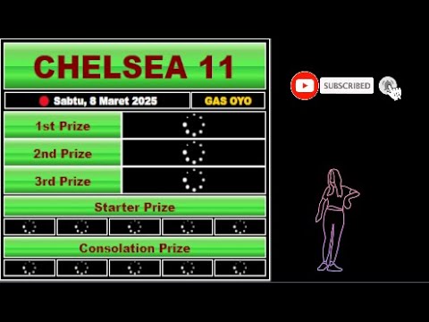 🔴 LIVE CHELSEA 11 | LIVE DRAW CHELSEA 11 | LIVE DRAW CHELSEA 11 HARI INI 8 MARET 2025