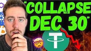 USDT TETHER "DEPEG AND COLLAPSE IS COMING DECEMBER 30! CRYPTO CRASH COMING” 🤨