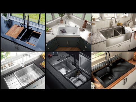 Stylish Kitchen Sink Ideas l Beautiful Kitchen Sink Designs