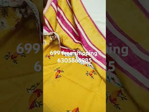 dola printed sarees with blouse each 699 free shipping in CHIRALA SAREES SAREES please WhatsApp