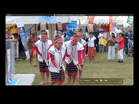 FILIPINO IMMIGRANTS ENJOY LIFE IN LONDON, ENGLAND.