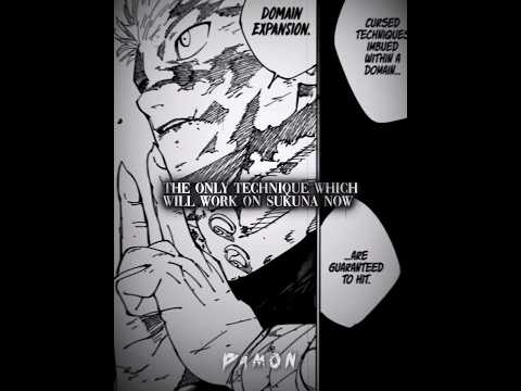 Yuji's Domain = end of Sukuna #jjk264 #sukuna #jujutsukaisen