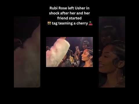 Ruby Rose cherry 🍒 tag team Usher SHOCKED