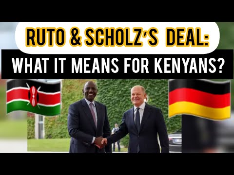 HOW KENYA AND GERMANY'S NEW DEAL COULD CHANGE YOUR FUTURE! #kenya #germany #travel #kenyanews kenya