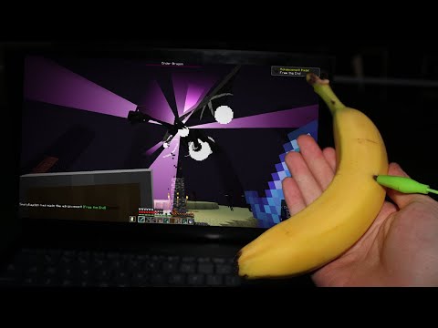 Beating Minecraft Using Bananas?