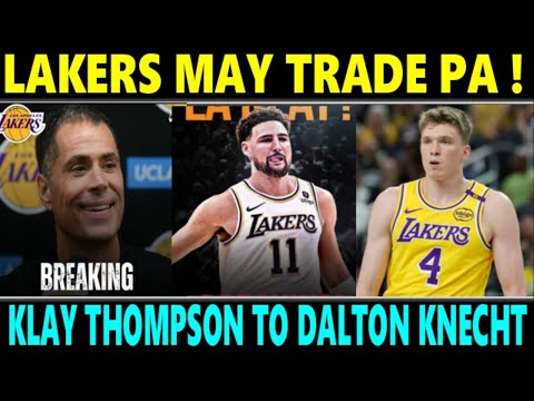 JUST IN: Lakers May TRADE PA! kay KLAY THOMPSON at DALTON KNECHT MAS LALAKAS PA