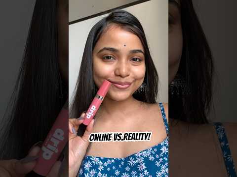 Online Vs.Reality || Swatching Mars Lip Drip Under Sunlight