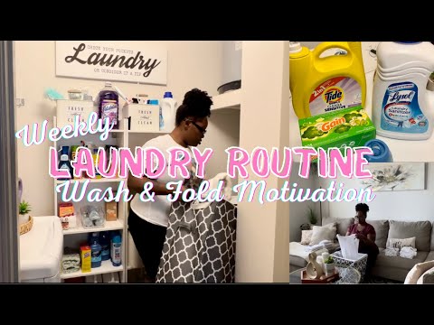 WEEKLY LAUNDRY ROUTINE 2022 | LAUNDRY MOTIVATION | HUSBAND & WIFE