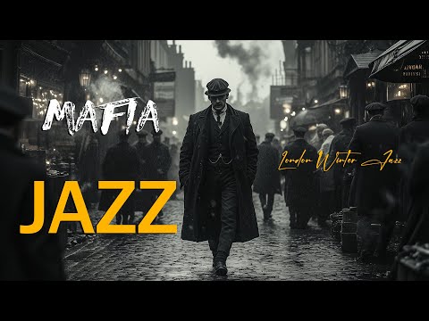 London Winter Jazz & Mafia Underworld 🎷1930s - 1940s Swing Tunes | Classic Jazz for Mysterious Night