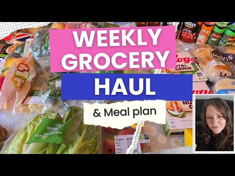 Weekly grocery haul & meal plan | Morrisons haul | What I buy my family | What we eat in a week