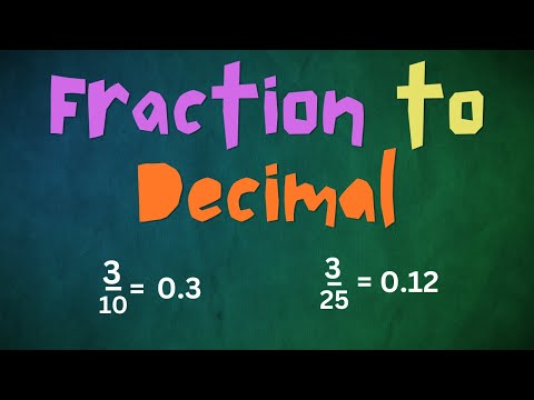 From Fractions to Decimals conversion || @ScholarSpot329 ||