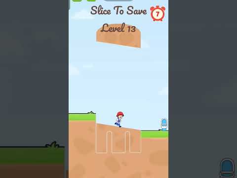 Slice To Save Level 13 Walkthrough. #slicetosave