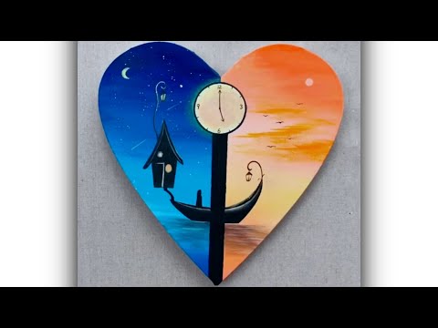 Painting ideas | easy painting tutorial | let’s draw it | #shorts