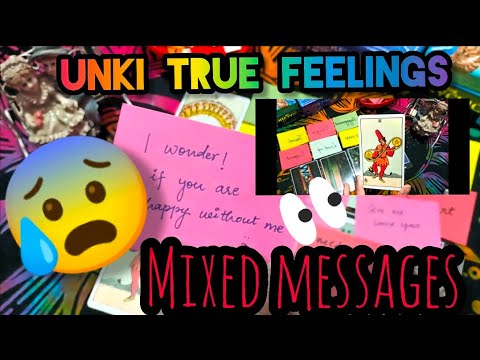 All signs..Unki true feelings😰🙀|deep intentions for you|timeless collective hindi tarot reading ✨