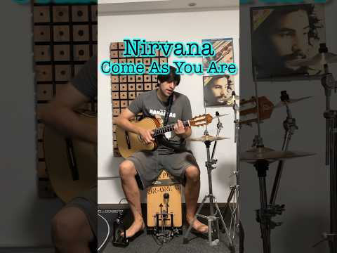 Nirvana - Come As You Are (unplugged cover) #onemanband #acoustic #nirvana #kurtcobain #davegrohl