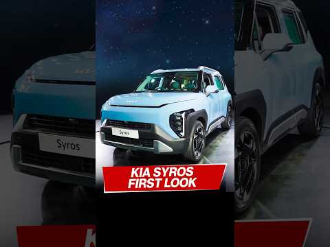 Kia Syros is the most feature loaded compact SUV 😍 #kiasyros #kia