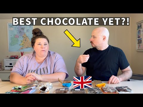 Americans Try Premium, Artisanal British Chocolates - shockingly good!