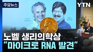 올해 노벨 생리의학상에 미 앰브로스·러브컨 교수..."마이크로 RNA 발견" / YTN