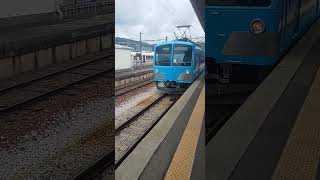 【到着の風景🎵】滋賀県 近江鉄道 貴生川駅に到着する普通列車🎵モハ100形🎵